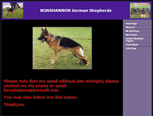 Tablet Screenshot of bonshannon.com